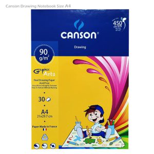 دفتر نقاشی حرفه ای کانسون سایز A4 - اصل فرانسه